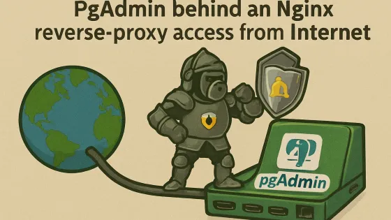 How to configure containerized PgAdmin + Nginx Reverse Proxy