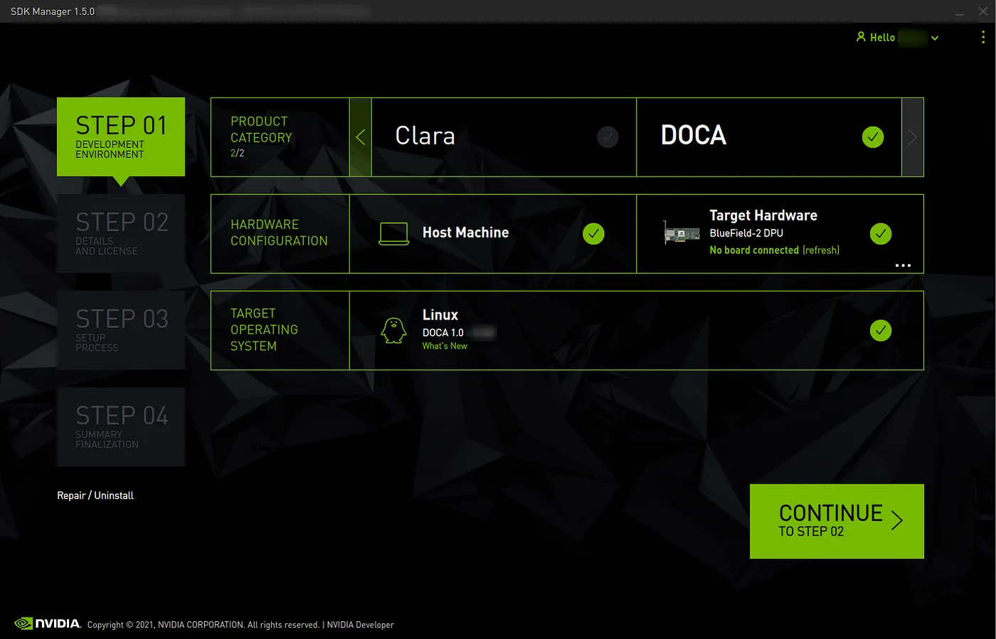SDK manager