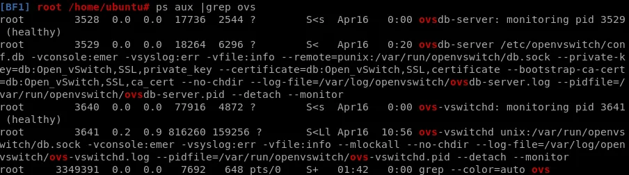In my case, OVS is running on the Host