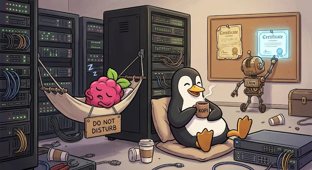 Renewal day at my place, from now until the heat death of the universe — image generated via Nano Banana