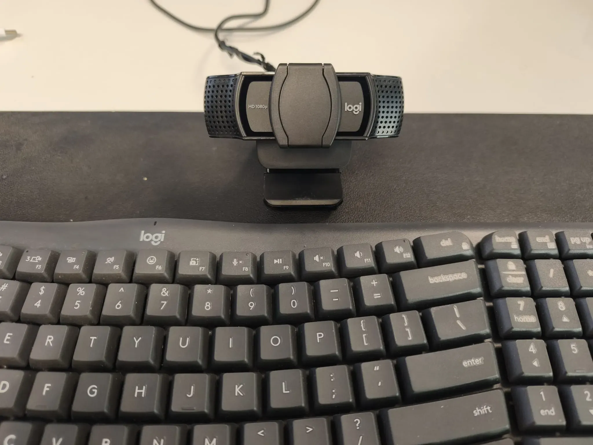 Utilize what we have — and this webcam’s mic is surprisingly really good for whispering