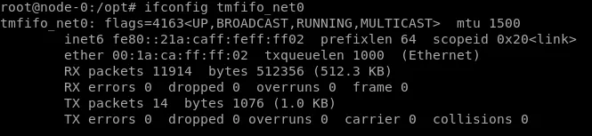 The rshim interface is visible to the host system: tmfifo_net0