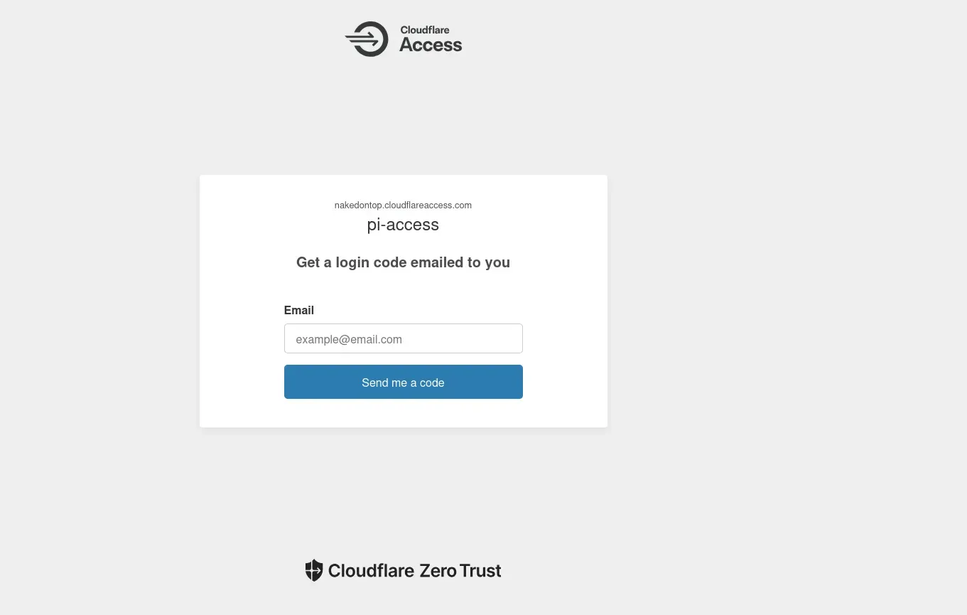 Cloudflare Zero Trust has just been applied for your service